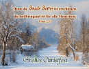 Titus 2,11 - Denn die Gnade Gottes ist erschienen, die heilbringend ist f&uuml;r alle Menschen;