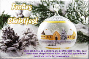 1. Johannes 4,9 - Darin ist die Liebe Gottes zu uns geoffenbart worden, dass Gott seinen eingeborenen Sohn in die Welt gesandt hat, damit wir durch ihn leben sollen.
