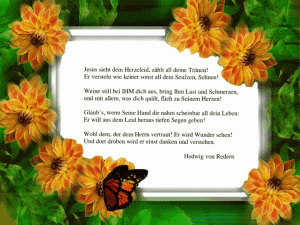 Jesus sieht dein Herzeleid - Hedwig von Redern