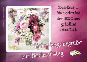 1. Samuel 7,12 b - Eben-Eser...: Bis hier hat der Herr uns geholfen.