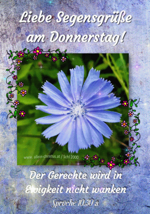 Spr&uuml;che 10,30 a - Der Gerechte wird in Ewigkeit nicht wanken