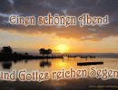 einen sch&ouml;nen Abend und Gottes reichen Segen - ohne Bibelvers