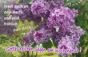 Psalm 32,11 a - Freut euch an dem Herrn und seid fr&ouml;hlich
