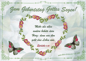 Spr&uuml;che 4,23 - Mehr als alles andere beh&uuml;te dein Herz; denn von ihm geht das Leben aus.