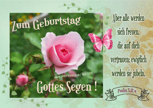 Psalm 5,12a - Aber alle werden sich freuen,  die auf dich vertrauen; ewiglich werden sie jubeln,