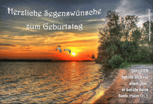 Psalm 95,5 - Sein ist das Meer, denn er hat es gemacht, und seine H&auml;nde haben das Festland bereitet